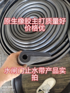 水利闸门P型橡胶止水带侧止水橡皮闸门水封闸门防水条水闸门密封