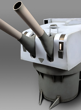 【大公道具】碧蓝航线 爱宕 犬 婚纱 舰炮 储物盒 垃圾桶cos道具