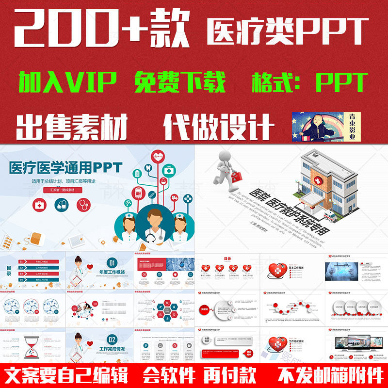 医学类PPT模板 医疗护理医院品管圈病例医生护士工作汇报2019动态