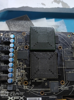 专业显卡维修寄修5500 5600 5700xt RX6800 6900等a卡花屏不亮等