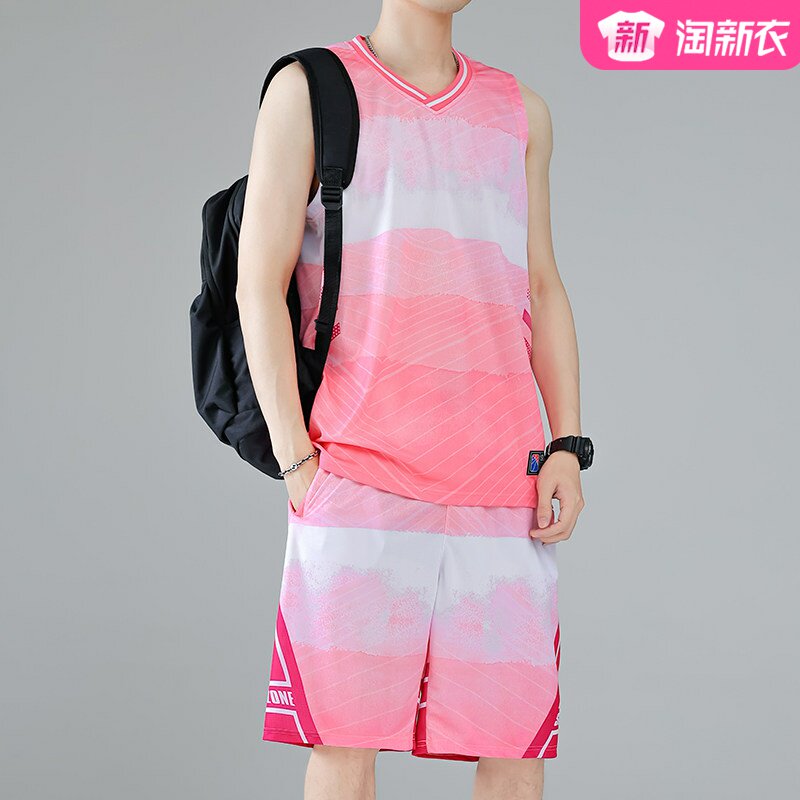 篮球服男套装成人篮球服短袖速干衣定制2025青少年美式篮球服爆款