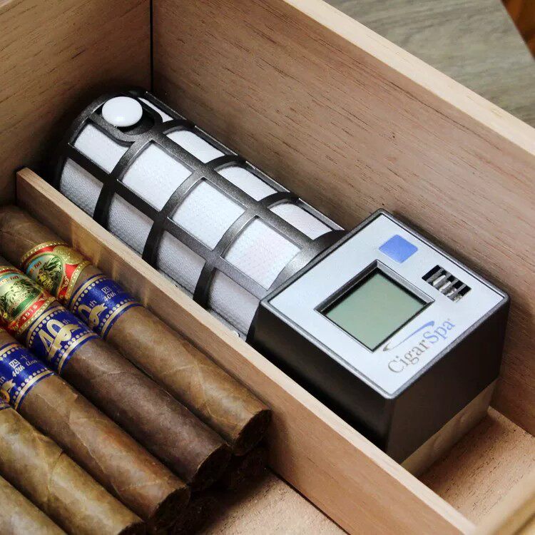 德国原装CigarSpa智能全自动雪茄加湿器 雪茄湿度控制仪自动恒湿