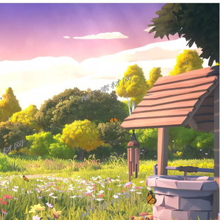 Unity优三缔卡通风格 化自然森林草原无限暖暖环境游戏场景Biomes