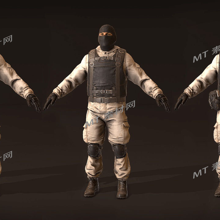 UE5.0次世代写实俄罗斯战士