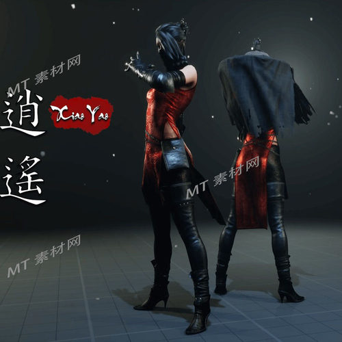 UE5.0虚幻5.0次世代武林门派剑客人物角色动画模型Wulin Swordman