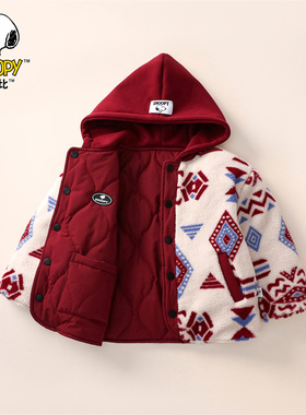 【两面穿】SXM1292W儿童奥粒绒彩印加厚两面穿棉服