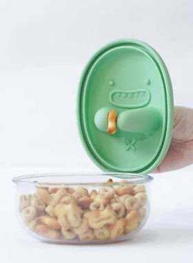 跨境独立站亚马逊爆品No-Mess Snake Box 无碎屑零食盒