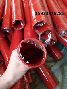 硅胶管耐高温高压红色软管大口径橡胶管 硅胶软连接红色白色透明
