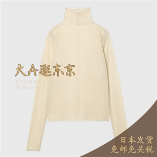 大A逛东京depareille日本代购 高领透视上衣3色日本制B1161AUB344