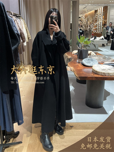 店主自留大A逛东京Chaos日本代购 羊毛呢气质大衣外套6色 经典