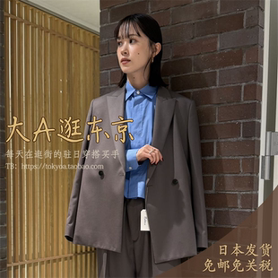 VIP6折大A逛东京Edition日本代购 100%羊毛夹克西装外套2色