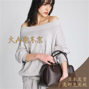 预约3月中旬大A逛东京BRILL日本代购 宽松针织套头衫3色