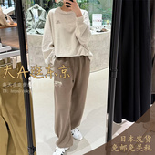 纯棉运动休闲裤 大A逛东京mica deal日本代购 2色日本制0325103013