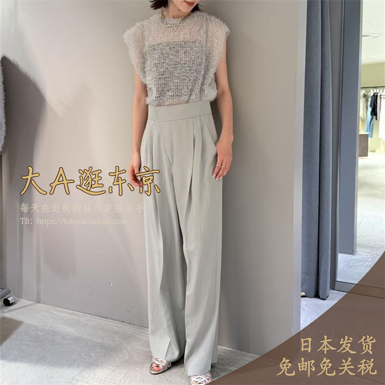 大A逛东京ST日本代购 纯色百搭2WAY背带休闲裤4色