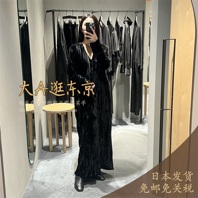 混人造丝连衣裙日制B1144AFA026