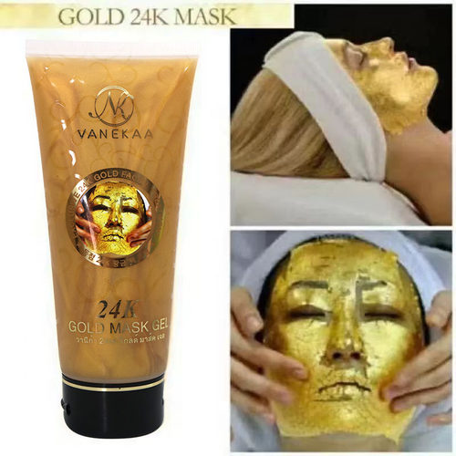 韩国24K GOLD MASK 黄金面膜金箔紧致补水面膜膏撕拉面膜泥泰国