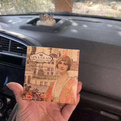 泰国711进口GINA GLAW吉娜粉饼防水防汗防晒spf15控油不脱妆定妆