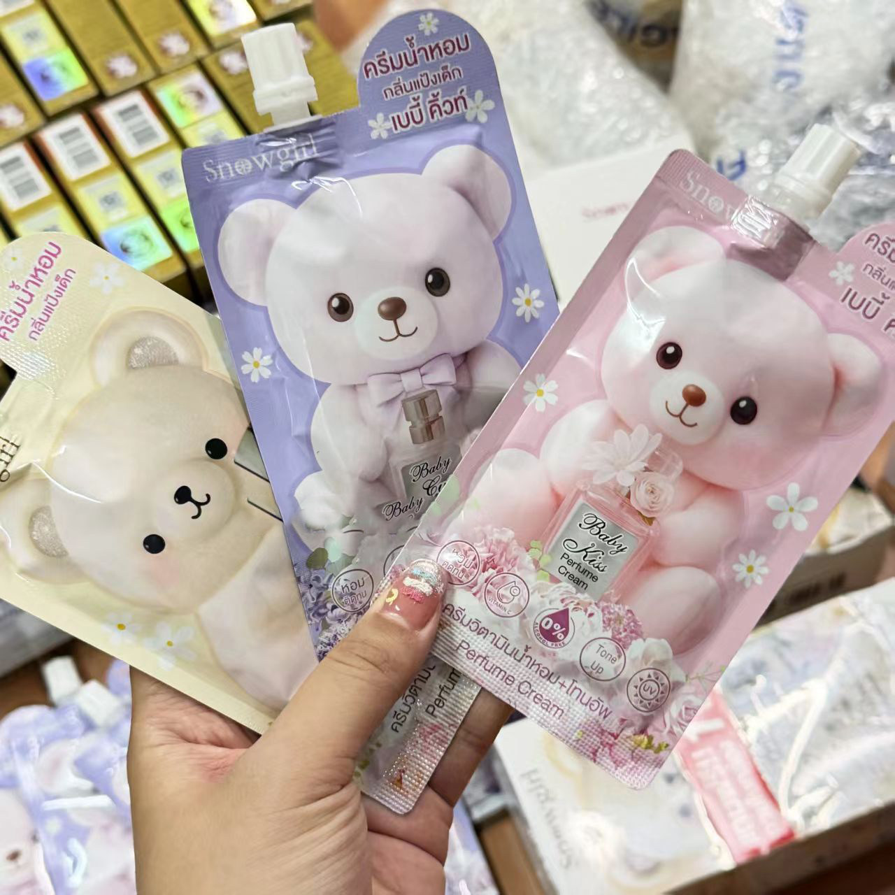 Snowgirl雪女孩Perfume Cream香体焕亮身体乳身体素颜提亮保湿
