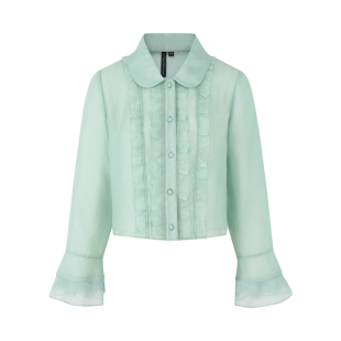 春夏新款 女 女装 5853AF 1488 CANDACE 显瘦气质休闲上衣 洪