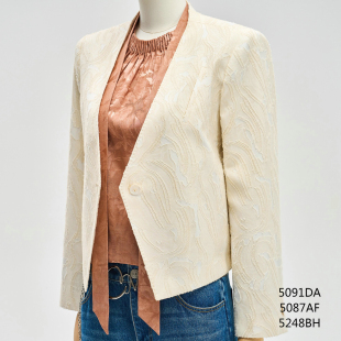 显瘦 2288 女 外套 休闲 气质 5091DA 女装 春夏新款 洪 CANDACE