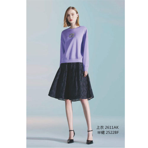 洪秀女 CANDACE 秋冬 新款 女装 2522BF 休闲百搭显瘦半裙 2280