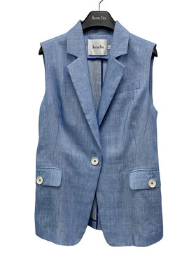 可议价 台湾女装 J景 春夏 新款 17693F 百搭显瘦休闲马甲  1980