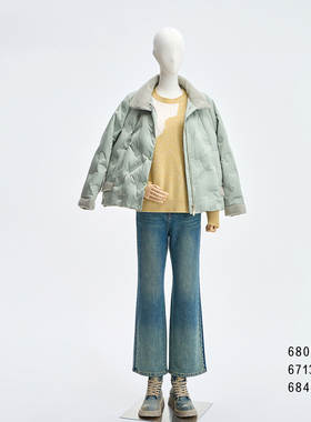 洪*女 CANDACE 6805DI  秋冬新款 百搭气质羽绒服  2988 可议价
