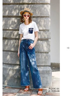 台湾女装 J景 春夏 新款 女装 *U255C 时尚 百搭 显瘦 上衣 1480