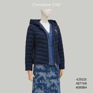 洪秀女 CANDACE 秋冬 新款 女装 4291DI 百搭气质羽绒服外套 2688