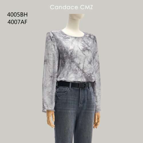 CANDACE 洪*女 秋冬 新款 女装 4007AF 气质百搭显瘦上衣 1188