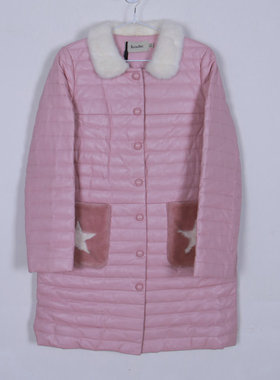 台湾女装 经典版 秋冬 JA516H 休闲 百搭 显瘦 绵羊皮羽绒服 7980