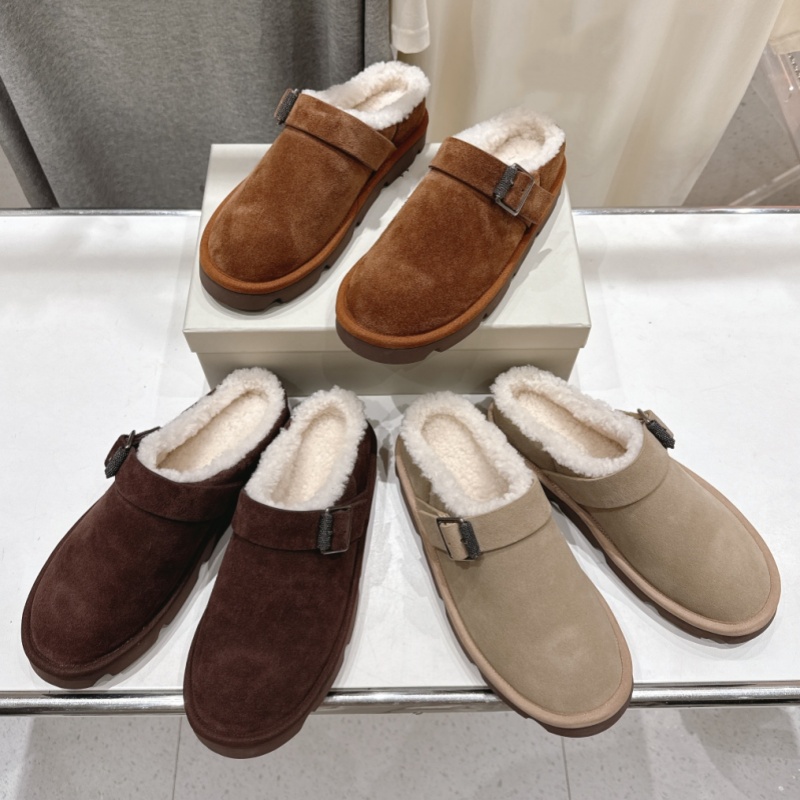 羊皮厚底增高勃肯鞋女