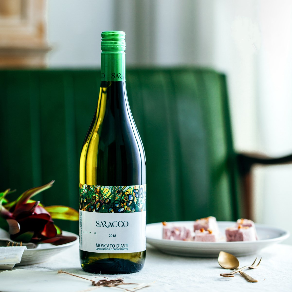 意大利原瓶进口 宝萨柯小草asti 莫斯卡托阿斯蒂甜白 起泡酒甜酒
