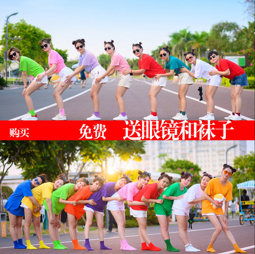 2026学生多人夏季短袖宽松可定制