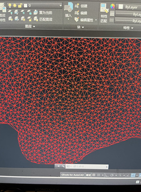 022三角网文件还原高程点cad插件三角网生成dat数据支持cad2014