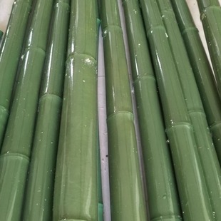 仿真竹竿,装饰装潢竹竿田园绿色假竹子竹竿跳舞杆道具品