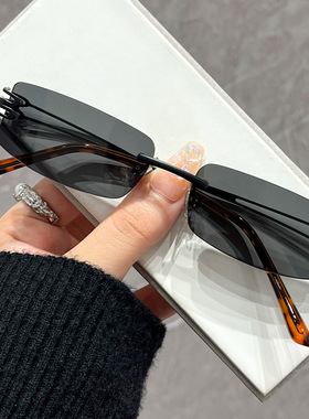 保罗雷朋官网珍妮同款无框墨镜女水银色Y2K辣妹风高级感gm小方框