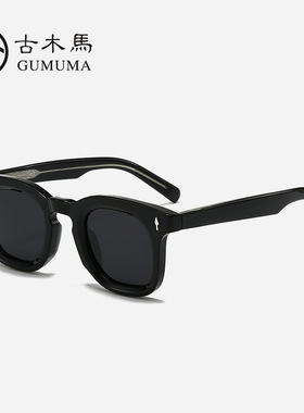 保罗雷朋官网跨境复古高级感丙酸插针墨镜男偏光时尚女士大框太阳