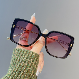 保罗雷朋官网韩版 太阳镜防紫 潮网红方形大框墨镜女高级感2025新款