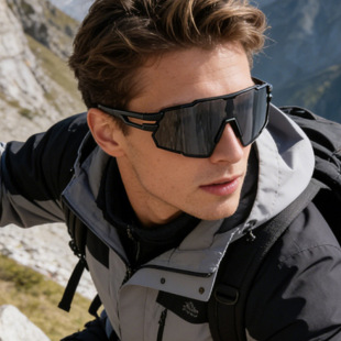 保罗雷朋官网2025新款 户外骑行镜男女登山防晒防 运动眼镜潮流个性