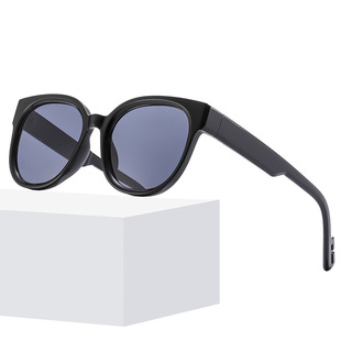 保罗雷朋官网2025新款 潮复古棕茶色磨砂防紫外线圆框太阳镜in 韩版