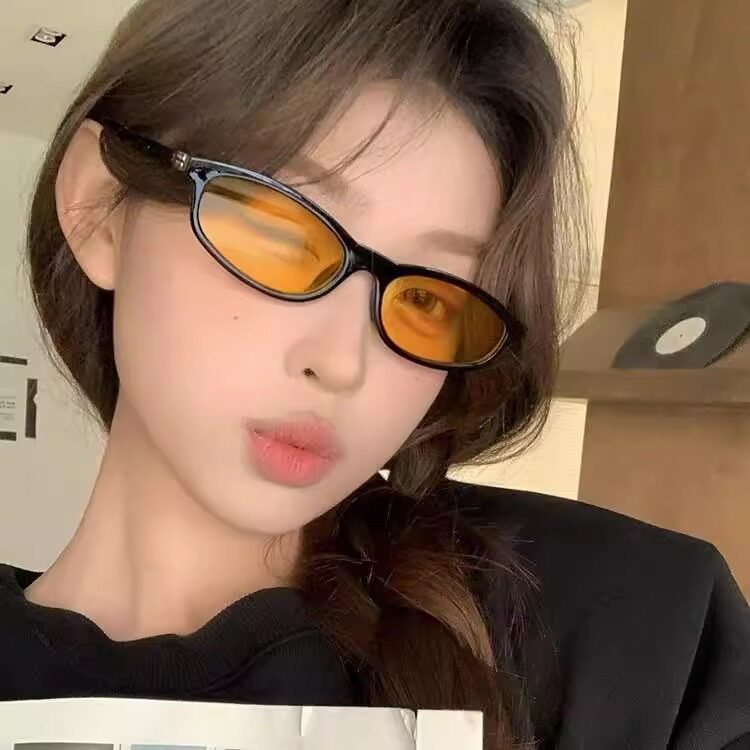 保罗雷朋官网2025新款墨镜女复古小猫眼玳瑁太阳眼镜小脸书呆子Je