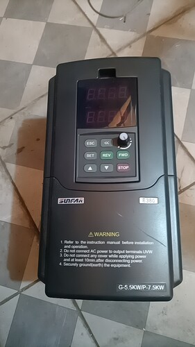 拆机新款上市优质精品SUNFAR变频器E3804T0055G0075P5575KW380V