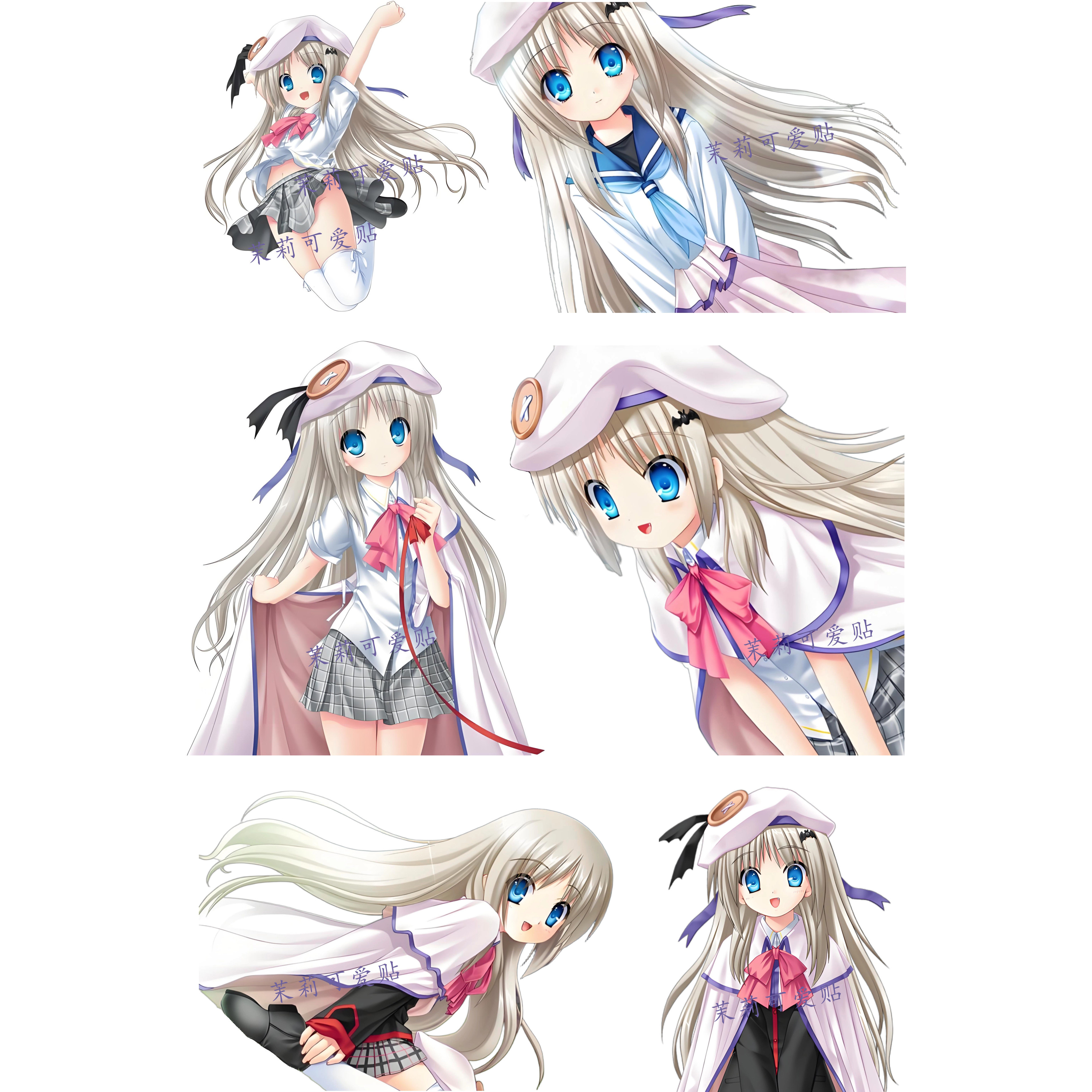 小小克星Little Busters!库特能美周边笔记本电脑手机行李箱贴纸