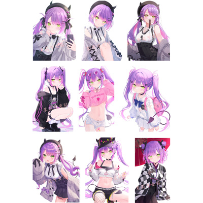 常暗永远笔记本电脑行李箱贴纸