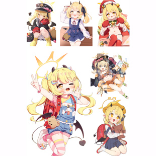 蔚蓝档案碧蓝档案丹花伊吹周边二次元笔记本电脑手机行李箱贴纸