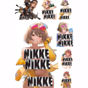 胜利女神妮姬阿妮斯阿尼斯nikke周边笔记本电脑手机行李箱贴纸