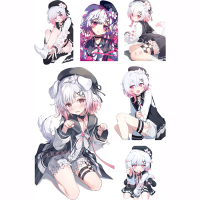 樱羽艾玛贴纸笔记本行李箱贴纸