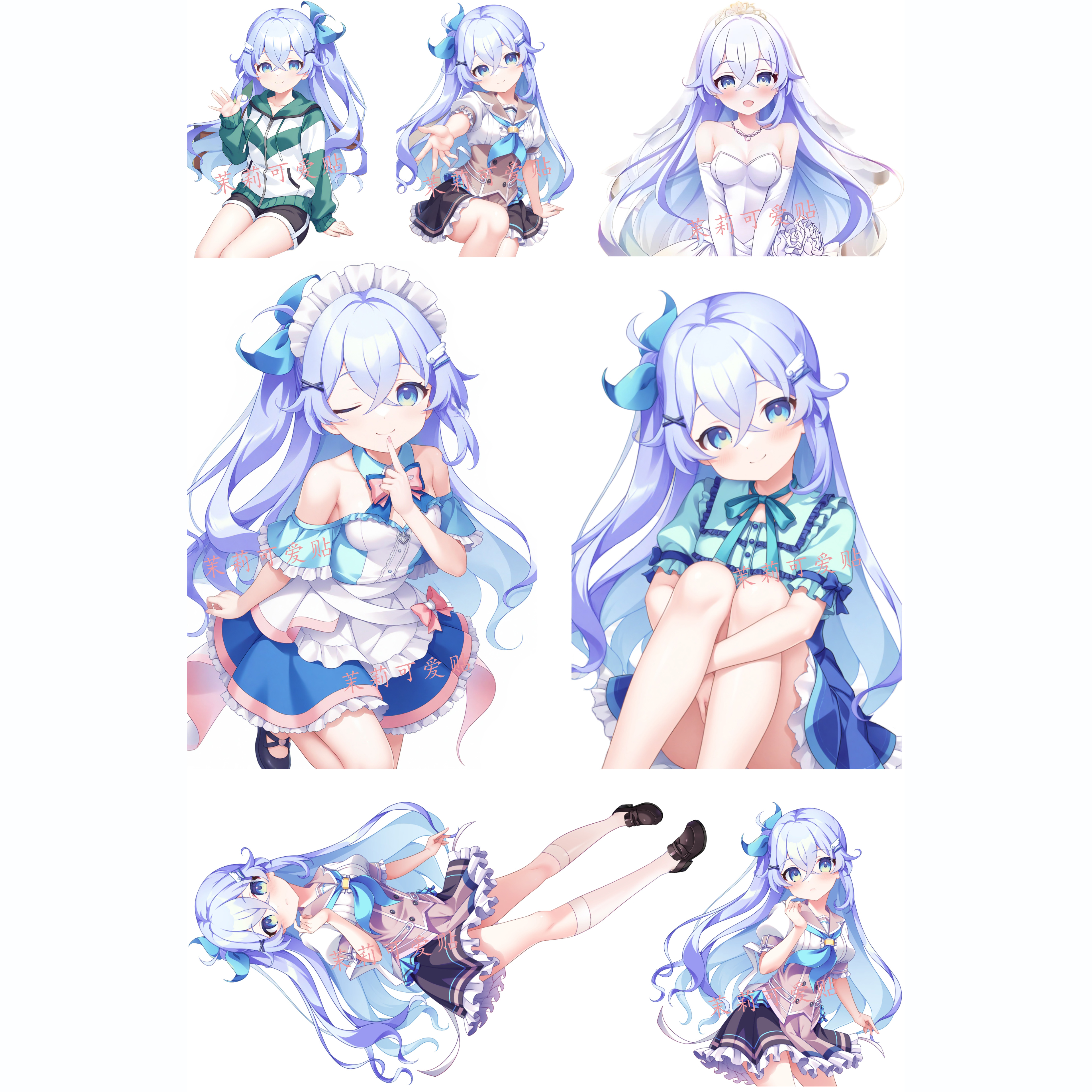 LOVEPICAL-POPPY凉花笔记本贴纸