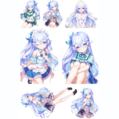 LOVEPICAL-POPPY凉花笔记本贴纸